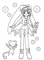 Cardcaptor Sakura Coloring Page